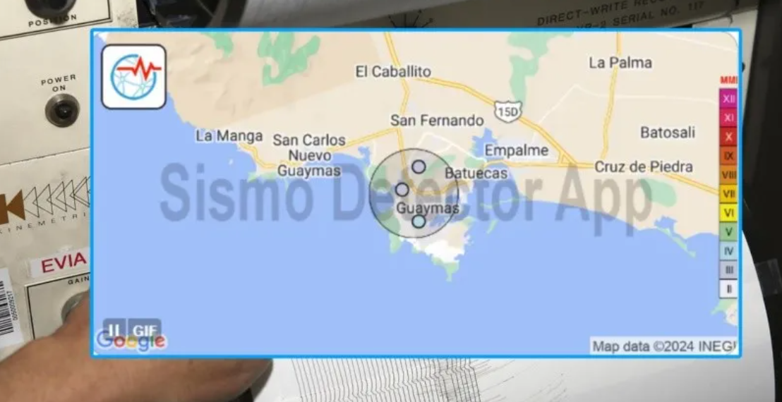Sin reporte de daños tras sismo de 4.4 grados en Guaymas, Sonora: Protección civil