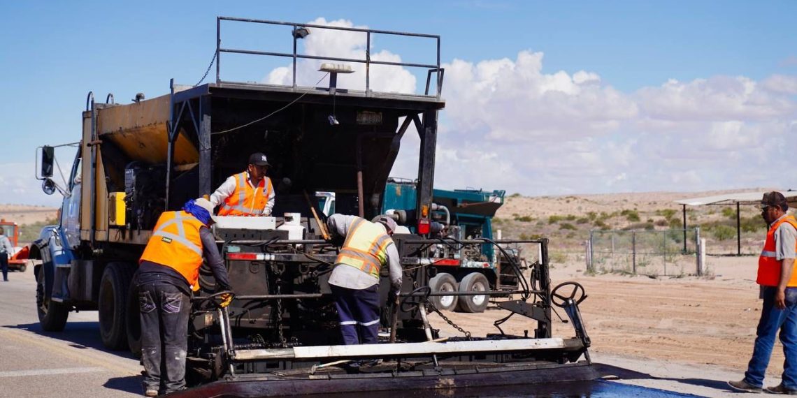 Inicia Gobernador Durazo obras de infraestructura vial e hídricas con inversión de 113.5 mdp
