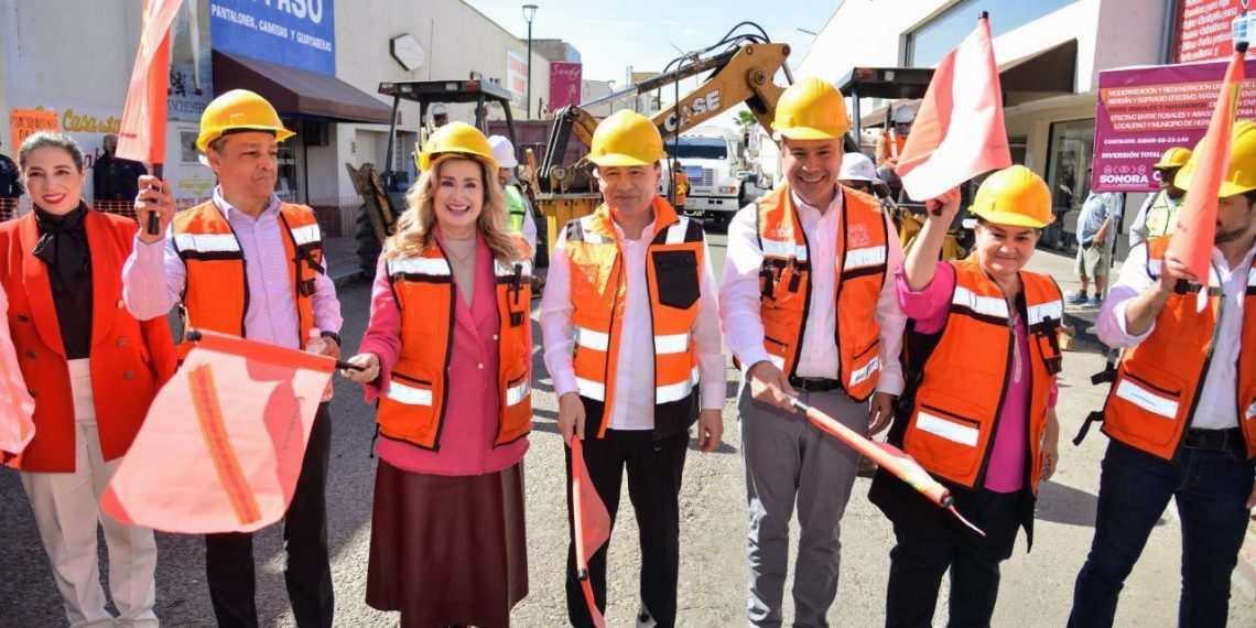 Inicia Gobernador Durazo modernización vial del centro histórico de Hermosillo