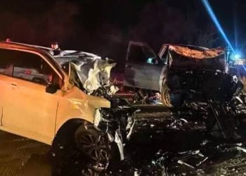 Accidente carretero deja cinco muertos y un lesionado en Santa Ana