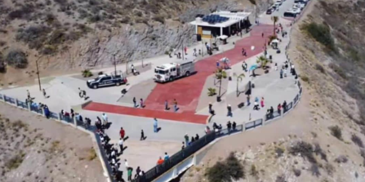 Contemplan monitoreo en mirador escénico de San Carlos tras accidente