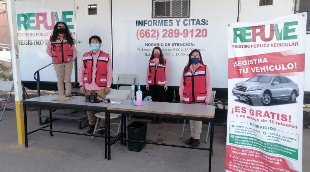 Inicia Repuve Sonora proceso de regularización de vehículos cuya serie inicie con letra