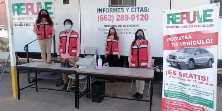 Inicia Repuve Sonora proceso de regularización de vehículos cuya serie inicie con letra