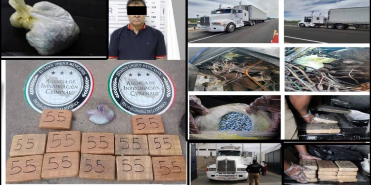 Detienen a hombre y decomisan 13 kilos de fentanilo en operativo en Hermosillo