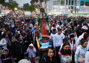 Acuden más de 6 millones de peregrinos a la Basílica de Guadalupe