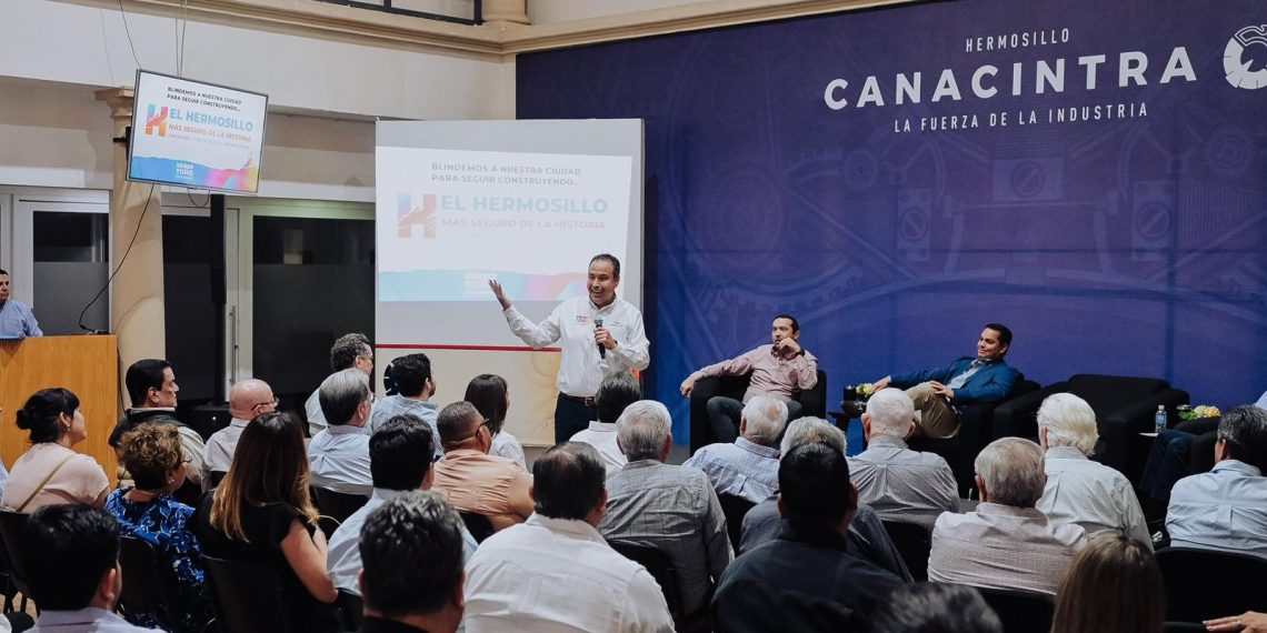 Continuaremos blindando a nuestra ciudad para seguir construyendo el Hermosillo más seguro de la historia: Antonio Astiazarán.