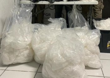 Por transportar 137 kilos de metanfetamina FGR inicia investigación contra una persona en Caborca