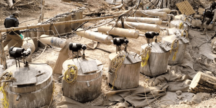 Desmantela Sedena laboratorio clandestino en Álamos