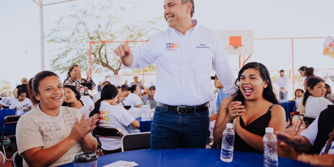 Va Toño Astiazarán por más seguridad pública con más patrullas eléctricas