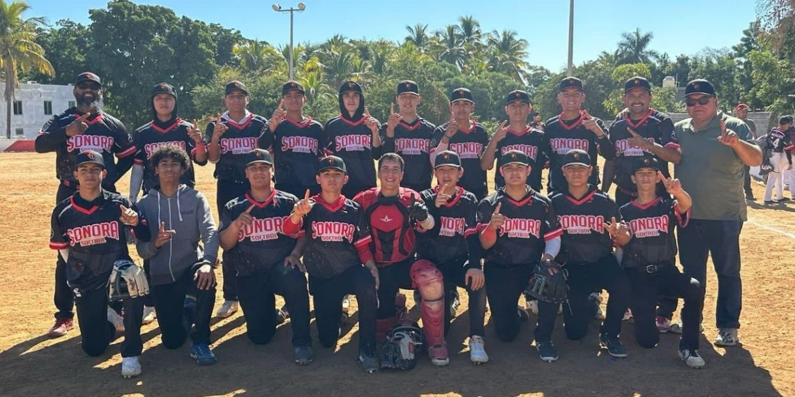 Sonora gana cetros nacionales Sub 17 y Sub 14 de softbol varonil