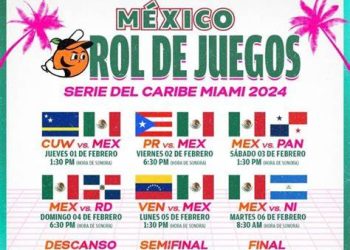 Transmitirán juegos de México en Serie del Caribe en la Plaza Zaragoza