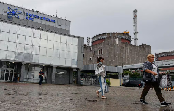 Ataque con drones a central nuclear de Ucrania