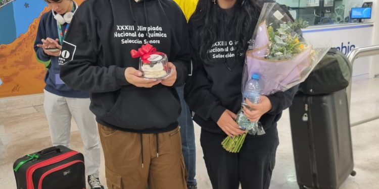 Estudiantes de Cobach Sonora conquistaron medallas de bronce en la Olimpiada Nacional de Química 2024