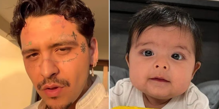 Cazzu comparte más fotos de su hija Inti: ¡Es igualita a Christian Nodal!