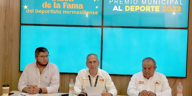 Anuncia IDH nombres de quienes obtuvieron el Premio Municipal del deporte 2023
