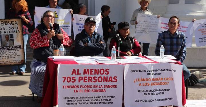 Comités de Cuenca del Río Sonora exigen solución a problemas de salud