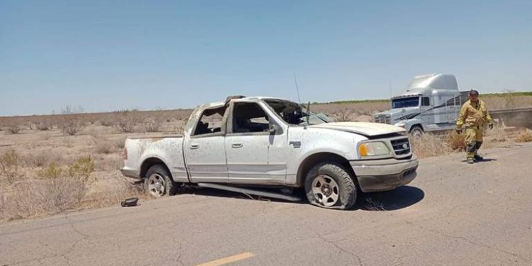 Muere mujer en accidente en carretera de la Costa de Hermosillo
