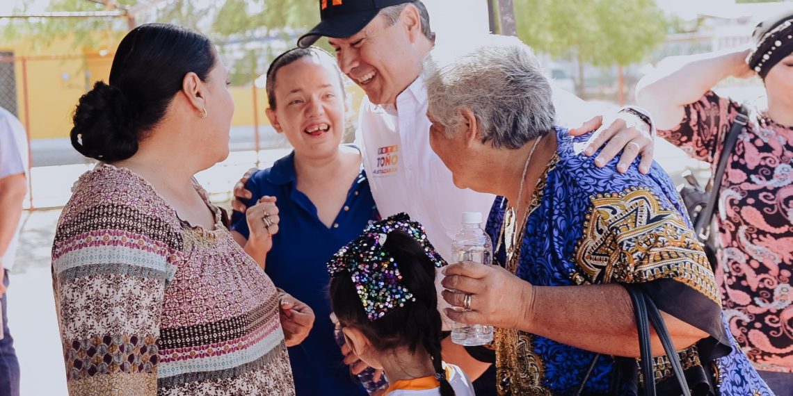 Crecer parejo es mejorar cada colonia: Toño Astiazarán 