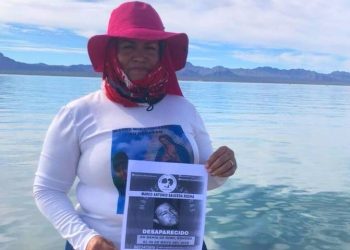 Denuncia Ceci Flores falta de apoyo de seguridad para jornada de búsqueda