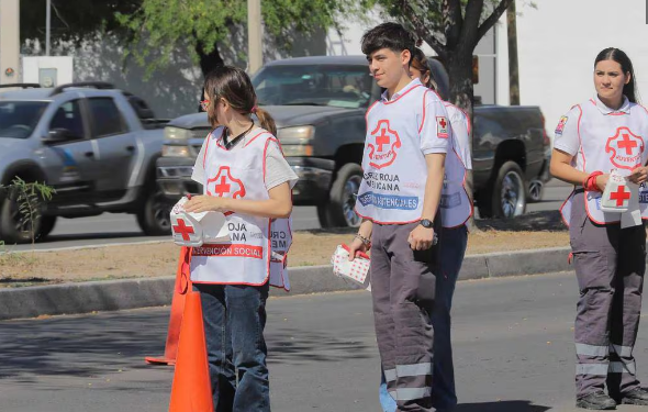 Cruz Roja de Hermosillo inicia su jornada Millón y Más 2024