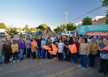 Inicia Toño Astiazarán transformación de bulevar en colonia Diligencias 