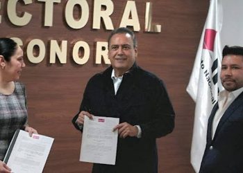 Se registra Manlio Fabio Beltrones ante el INE como candidato al Senado por Sonora