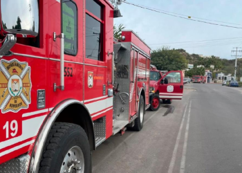 Sofocan incendio en casa de empeño de la colonia Sahuaro 