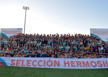 Abandera Toño Astiazarán a hermosillenses rumbo a etapa estatal de Juegos Nacionales CONADE 2024