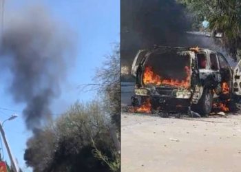 Se registra balacera en Santa Ana; autoridades implementan operativo