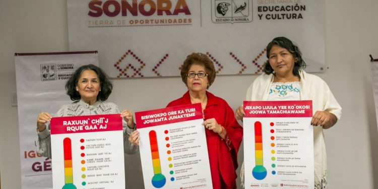 Presenta SEC Sonora Violentómetro Digital en lenguas indígenas