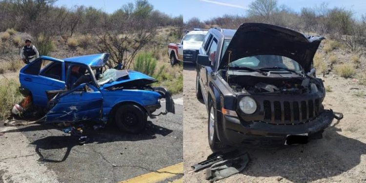 Trágico accidente en la carretera a Ures deja a una mujer sin vida y a siete heridos