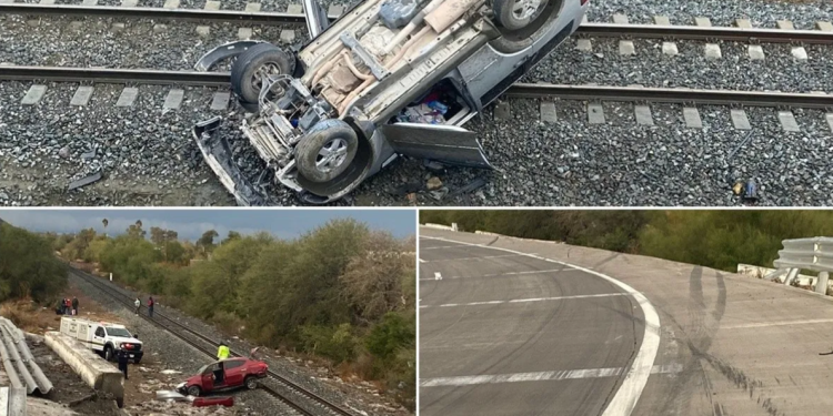 Se desbarrancan dos vehículos en Magdalena; hay varias personas lesionadas