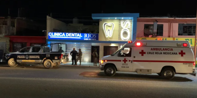 Asesinan en Guaymas a odontólogo dentro de clínica dental