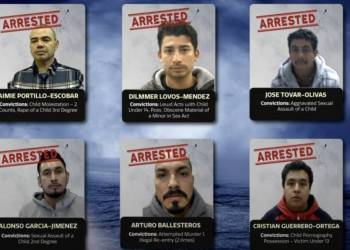 Autoridades de EU arrestan a más de 100 inmigrantes ilegales con cargos de abuso sexual infantil en 25 ciudades