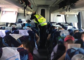 Aseguran fentanilo y heroína en autobús de pasajeros en Huatabampo