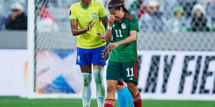 Brasil pone fin al sueño del Tri Femenil en Copa Oro W 