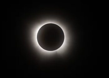 Así se vio el eclipse solar total en México