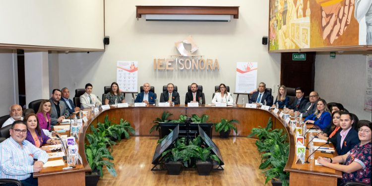 Pactan IEE Sonora, Gobierno del Estado, instituciones y partidos políticos por elecciones libres de violencia contra las mujeres