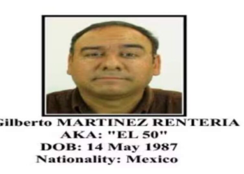 Detienen en Nogales, Sonora a Gilberto Martínez Rentería, “El 50”, operador financiero de “El Mayo” Zambada; lo llevan a SEIDO