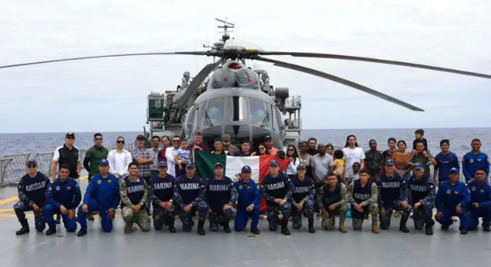 SRE evacúa a 34 mexicanos de Haití