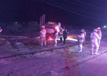 Cuatro elementos de Sedena resultan heridos tras volcamiento en Caborca