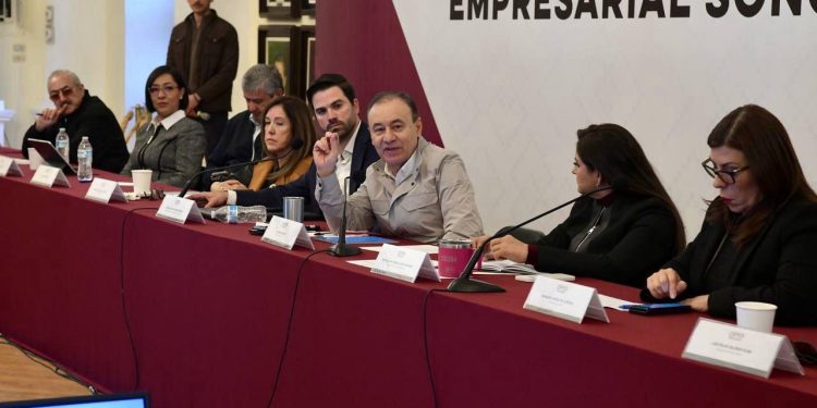 Acuerdan Gobierno de Sonora y empresarios afianzar inversiones internacionales en el estado&nbsp;