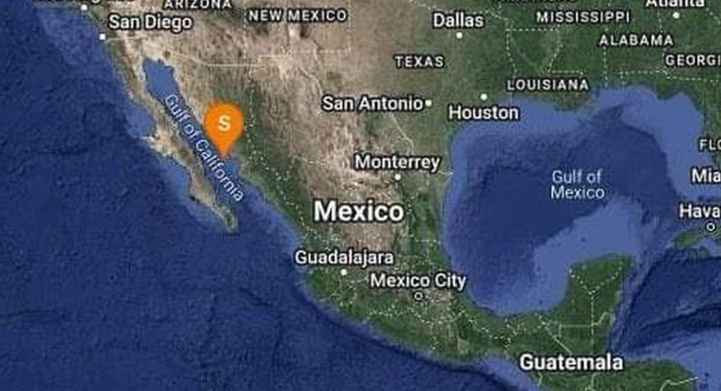 Reportan sismo de 4.7 grados en Huatabampo