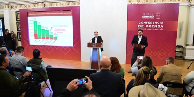 Recibe Sonora inversión extranjera directa superior a los dos mil 500 millones de dólares