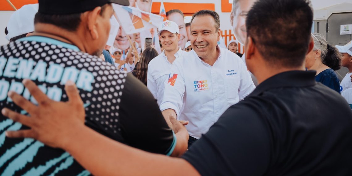 Crecer más es mejorar parejo en todo el municipio: Toño Astiazarán 