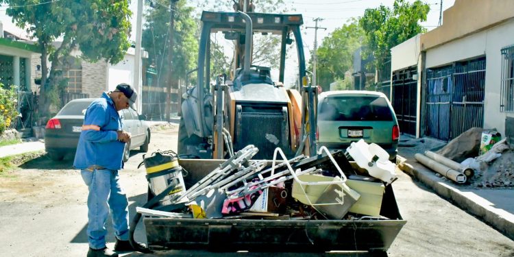 Recolectan 144 toneladas de cacharros en 3 colonias de Hermosillo.