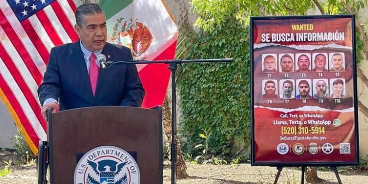 Fiscalía de Sonora y Gobierno de EU ofrecen recompensa por 10 criminales transnacionales