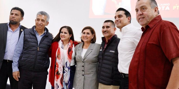 Se suma la Confederación de Trabajadores de México (CTM) al proyecto de Celida López y Froylán Gámez