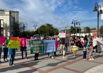 Marchan por justicia para niñas y niños víctimas de delitos en Hermosillo