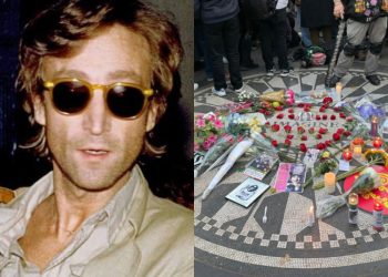 Muerte de John Lennon: Entre flores, manzanas y música fans lo recuerdan a 43 años de su asesinato